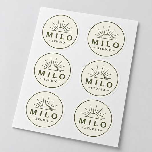 Round Sticker Sheets