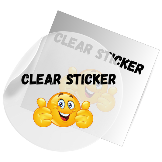 Clear Stickers